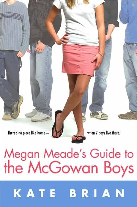 Megan Meades Guide to the McGowan Boys by Kate Brian. Artwork courtesy Simon & Schuster.