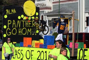 This is the 2013 sophomore float for the homecoming parade, They won homecoming week. | Photo by Michaela Post