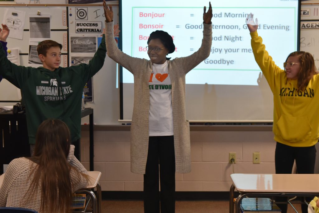 Sixth graders Hear from Other Cultures
