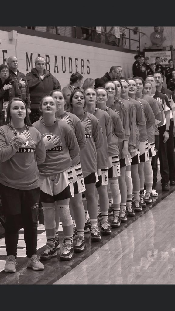 Varsity Girls B-ball Defeats Lakeville 54-5