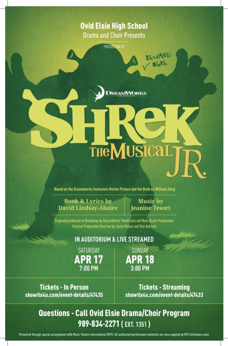 Shrek Musical Dates Change OE