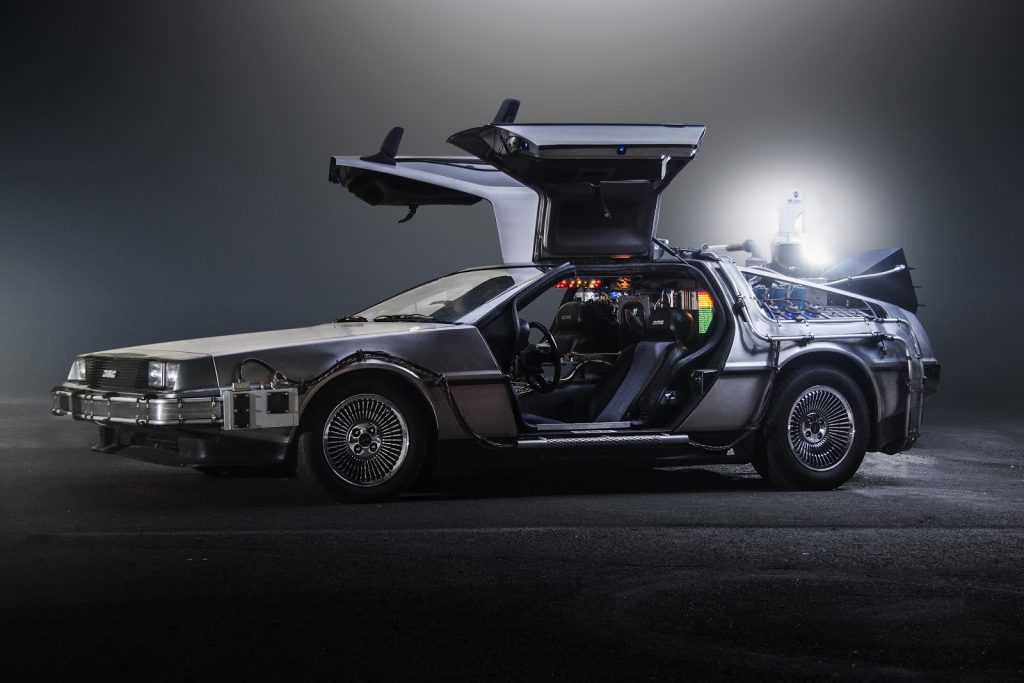 Paul Nighs TeamTimeCar.com Back to the Future DeLorean Time Machine