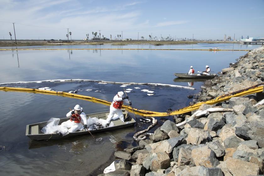 California Oil Spill Causing Havoc