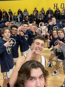 Varsity Boys Basketball Lose in District Play
