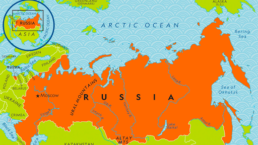 russian map