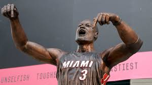 Dwayne Wade Statue Unveiled