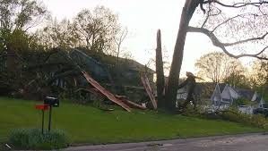 St. Charles Hit by Tornado Causing Damage, Power Outage