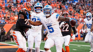Lions Beat Bengals 37-24 Sunday